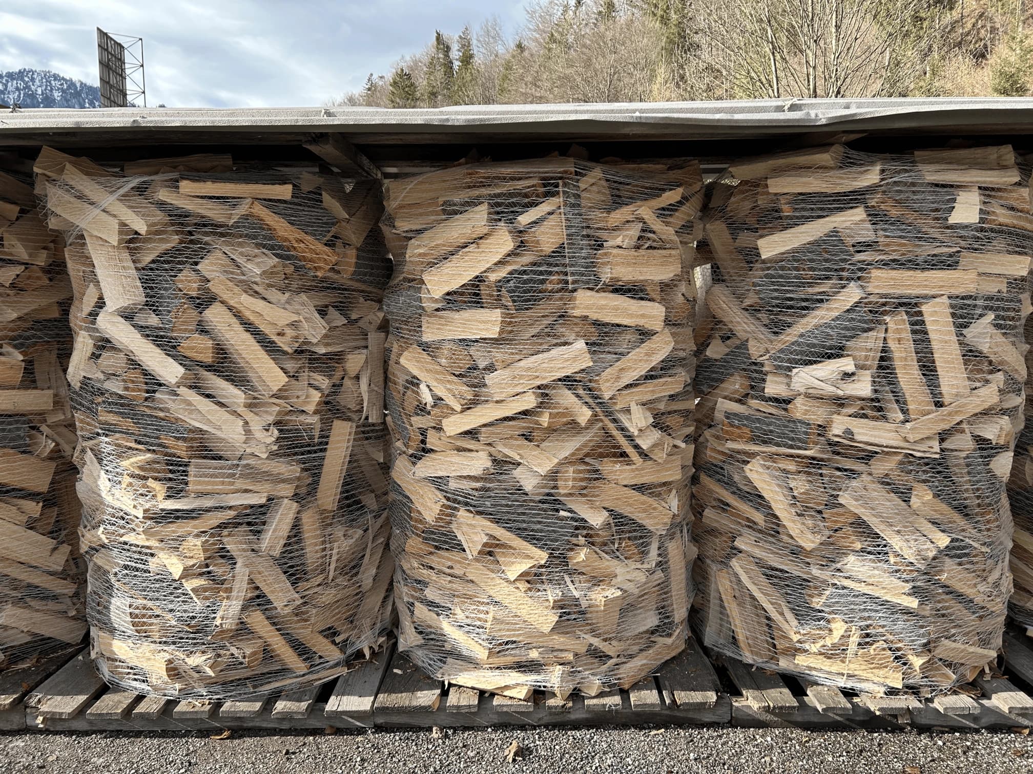 Bild von Brennholz